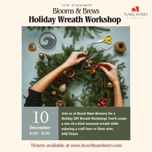 Holiday Wreath Workshop - December 10, 2025