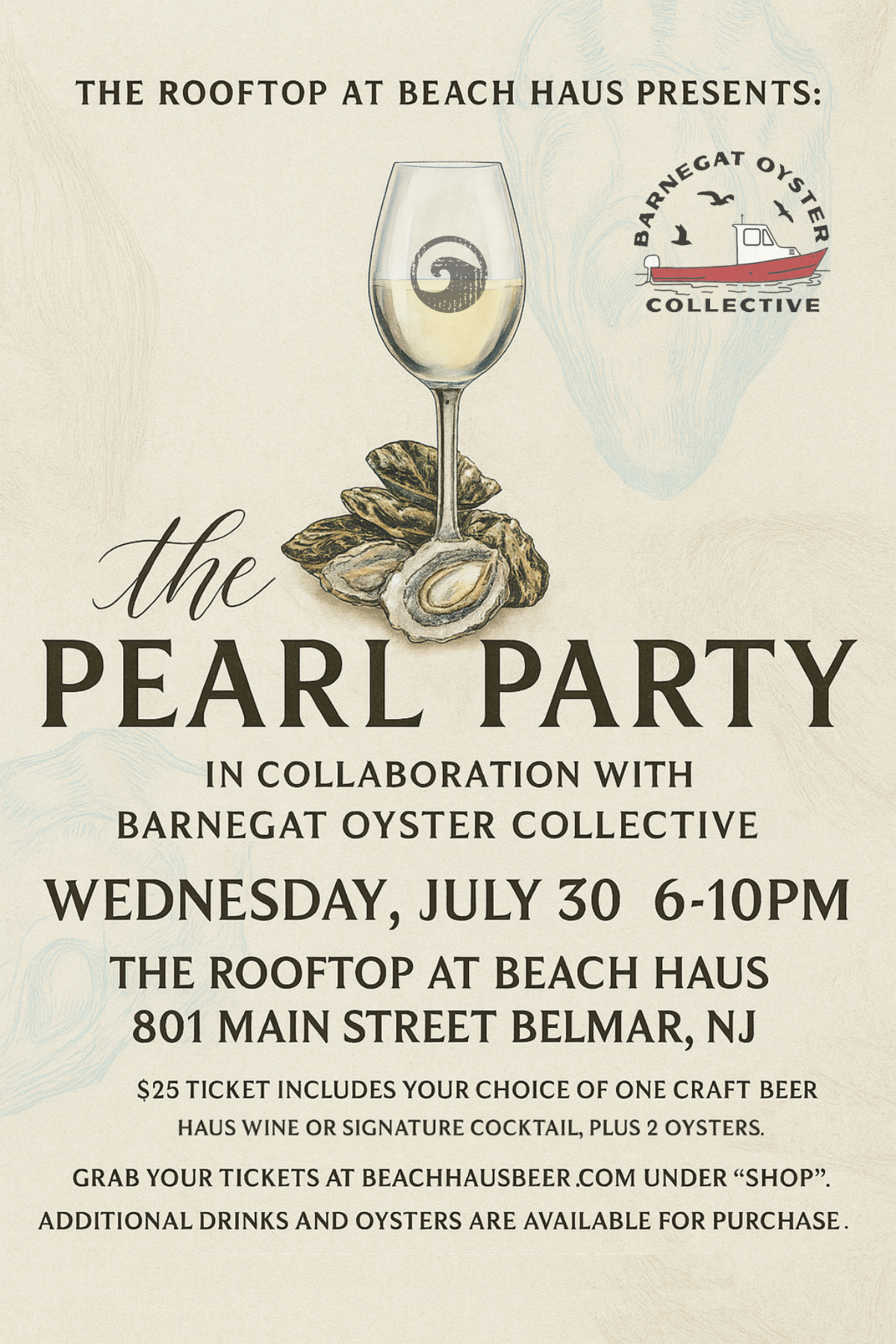 Pearl Party on The Rooftop July 30, 2025
