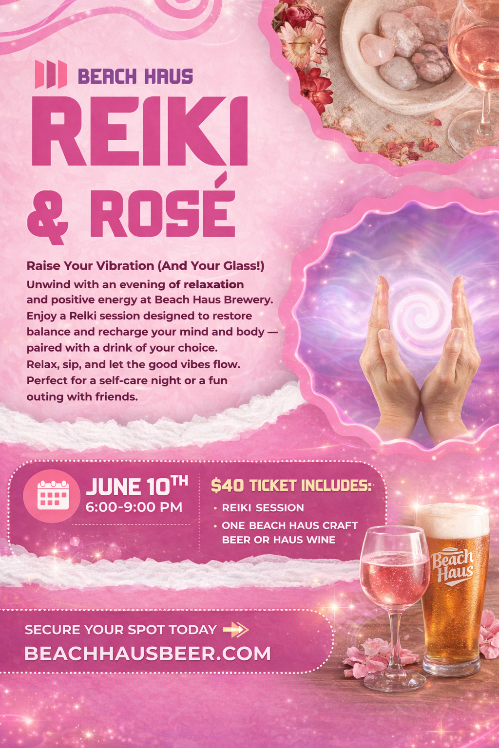 Reiki & Rosé - June 10, 2026