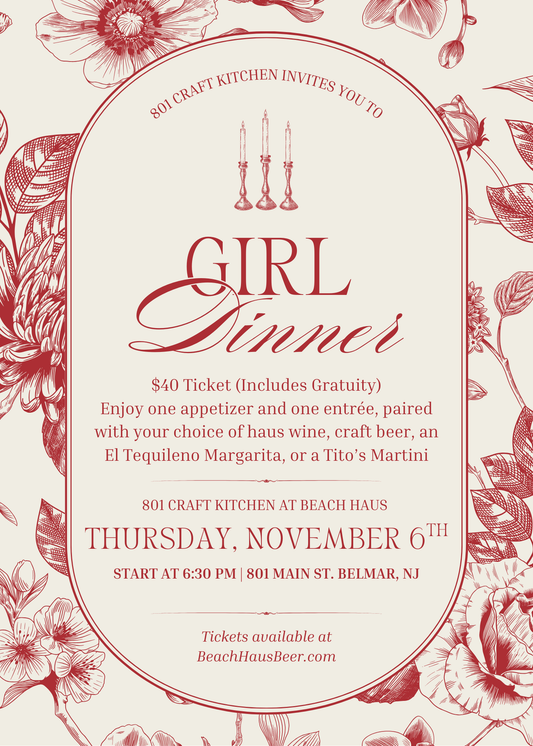 Girl Dinner on November 6, 2025