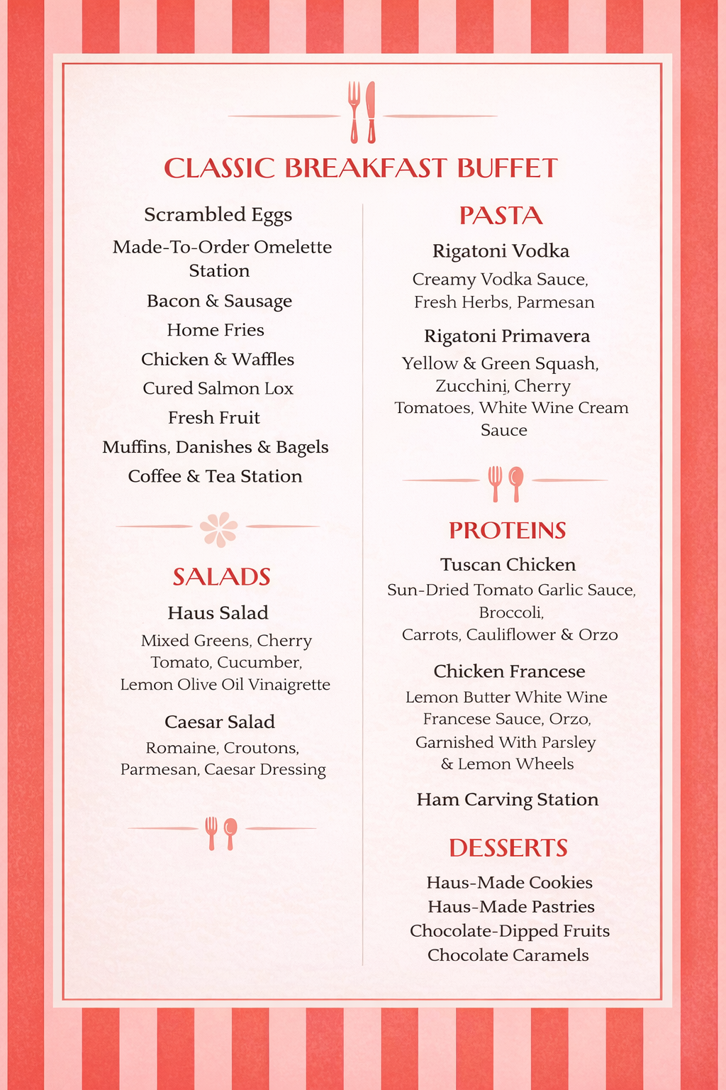 Mother's Day Buffet - May 10th 11-3PM - Adult Ticket