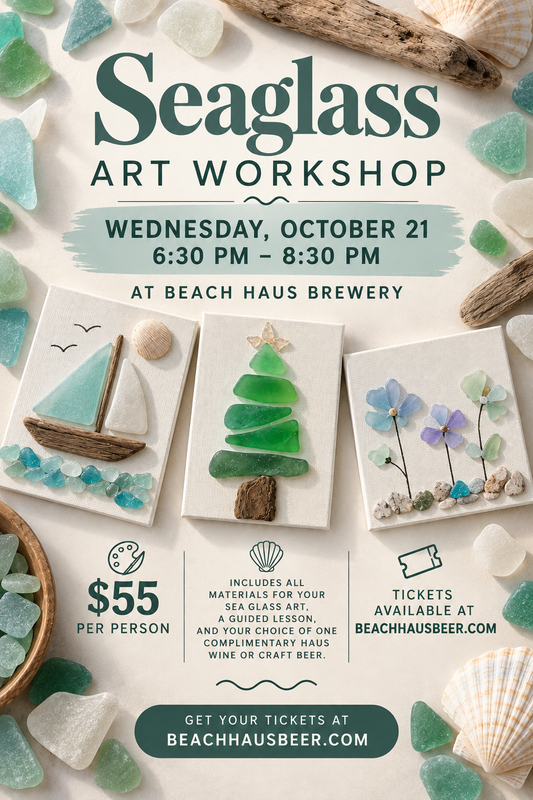 Sea Glass Art Workshop - October 21, 2026