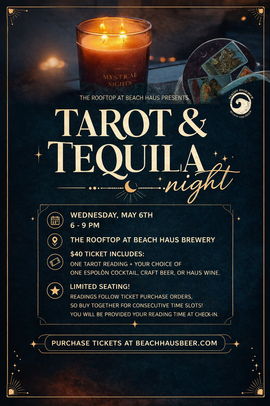 Tarot & Tequila Night on The Rooftop - May 6, 2026