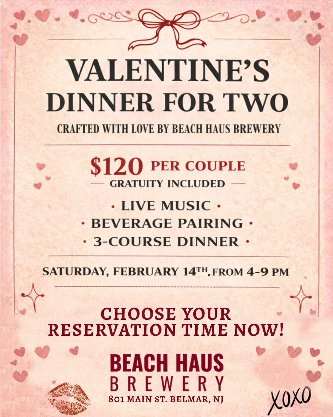 Valentine's Night Experience (Ticket for 2)